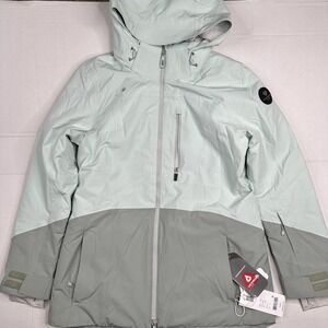 Obermeyer First Chair Glacial Ice Ski Jacket Women's Size 8 Primaloft NWT
